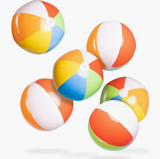 Beach Balls for Surf First Birthday Party