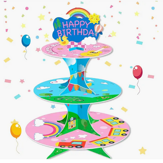 Peppa Pig Cupcake Stand