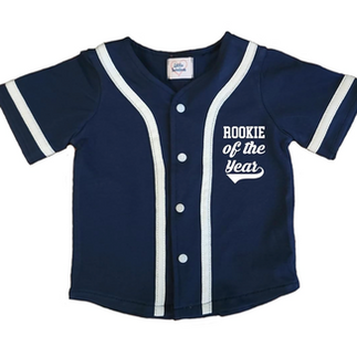 Rookie of the Year First Birthday Jersey