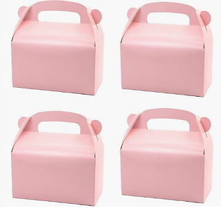 Light Pink Ballerina Birthday Party Boxes