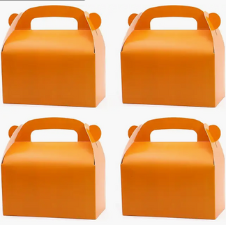 Orange Party Favor Boxes