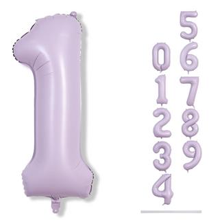 Number '1' Balloon in Purple
