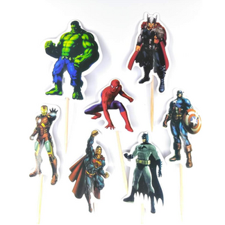 Avengers Cupcake Toppers