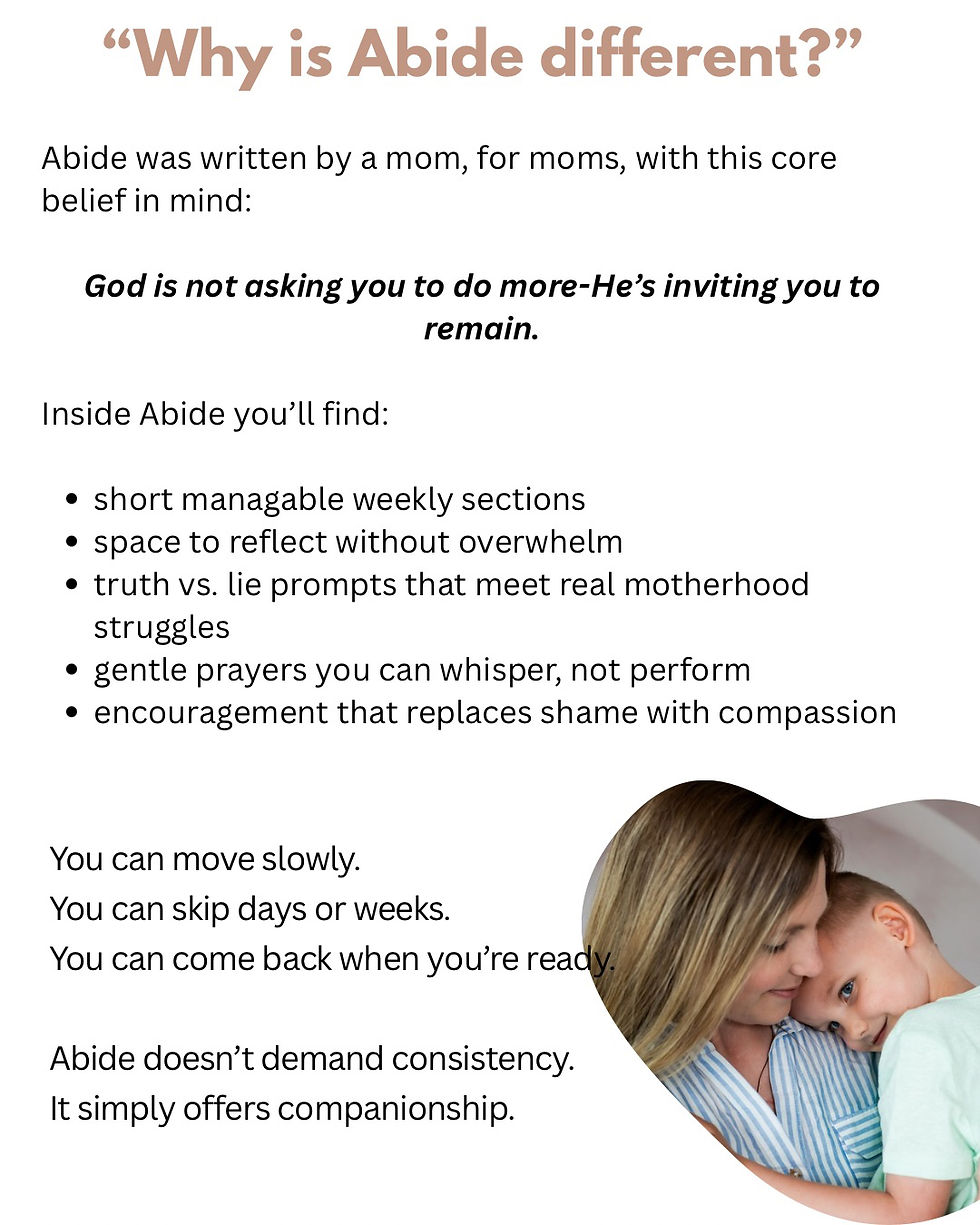 Thumbnail: Abide a Study For Moms
