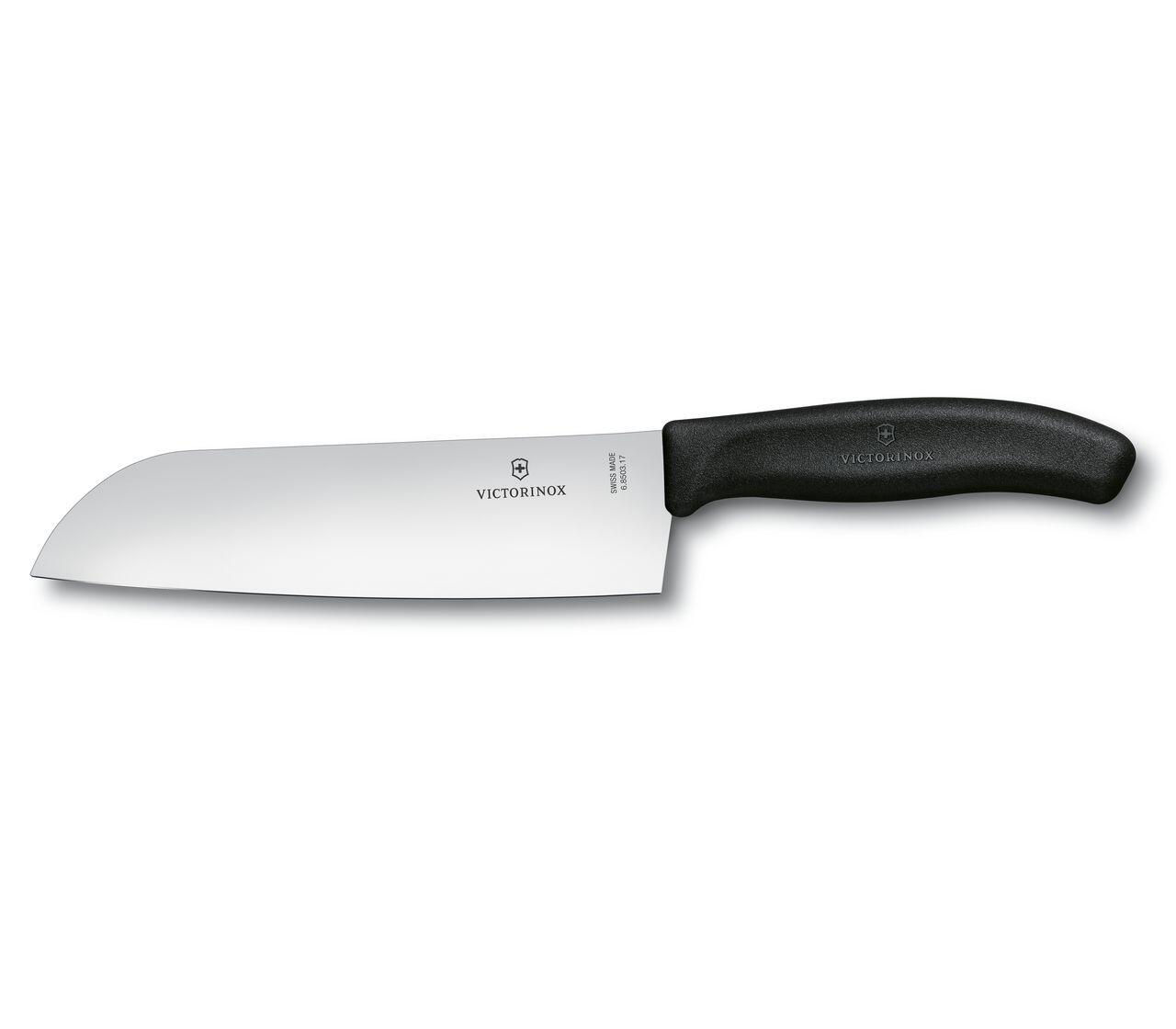 Victorinox Classic Santoku Knife - Straight Edge Wide Blade 17cm