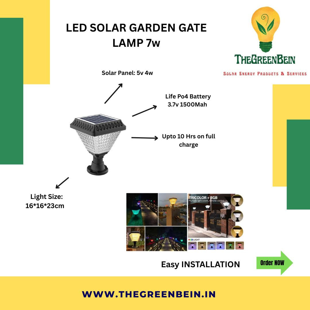 Solar gate lamp, solar post light, outdoor solar light, fence post light, pillar light, garden lighting, solar powered light