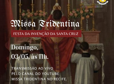 Transmissão da Missa do Domingo 03/05/2020