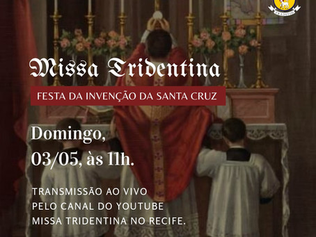 Transmissão da Missa do Domingo 03/05/2020