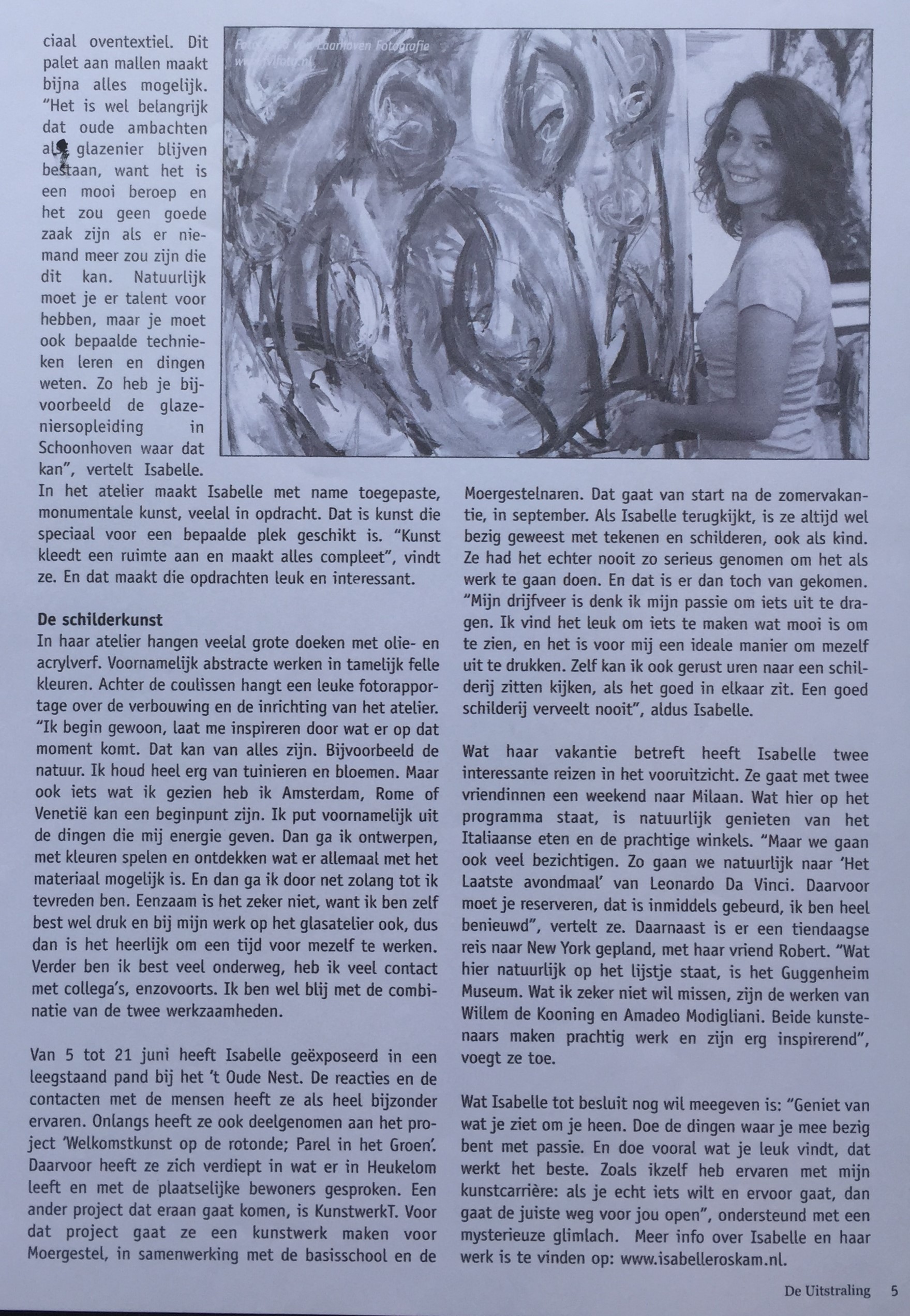 DE UITSTRALING
