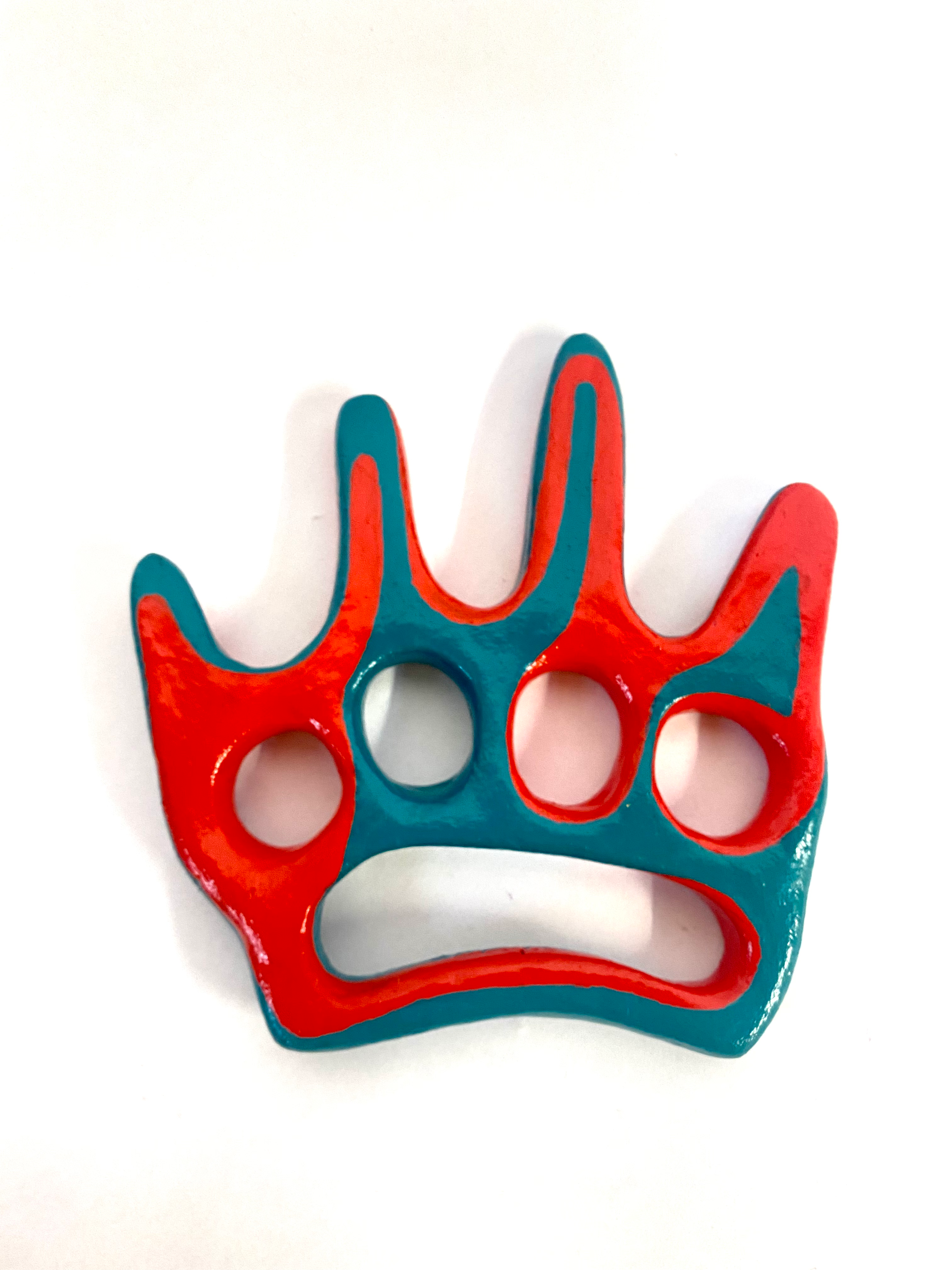 Ceramic Faux Knuckle Duster