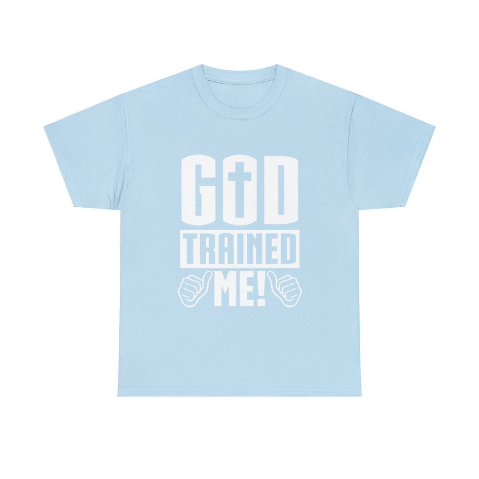 Thumbnail: God Trained me Tee