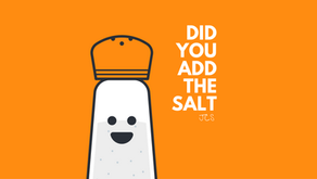 did you add the salt?