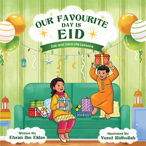 Our favorite day is Eid rhyming Islamic childrens book
