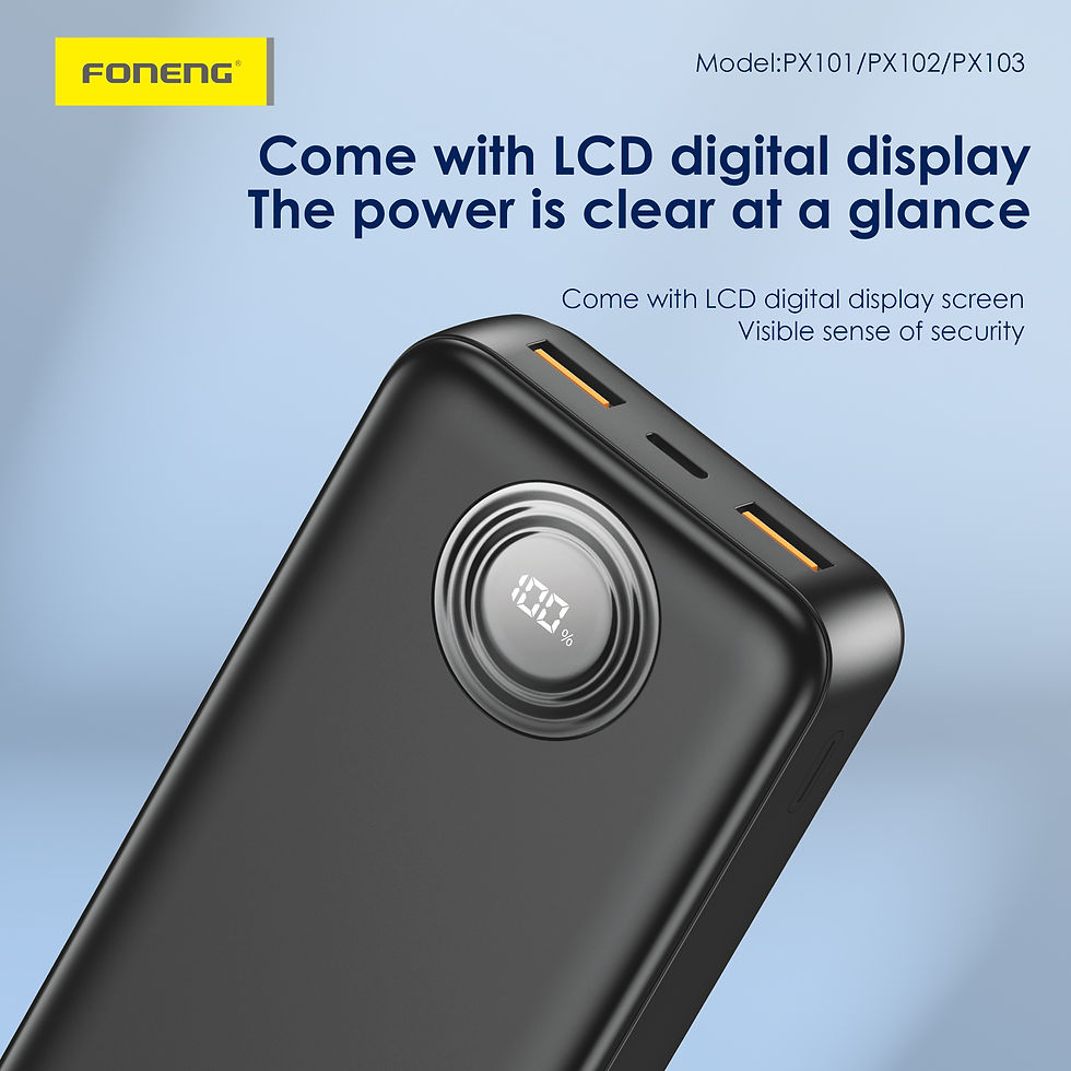 Thumbnail: Foneng Fast Power Bank PX101 10000mAh 22.5W