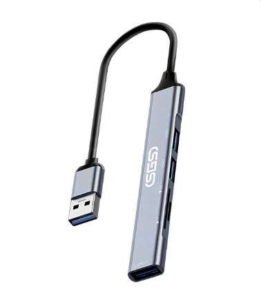 SGS U-3UST Hub USB/3.0 USB, 2*2.0 USB TF SD