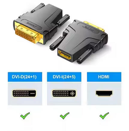 Thumbnail: T-G156 Jasoz G136 DVI24+1 Male/HDMI Female Adapter
