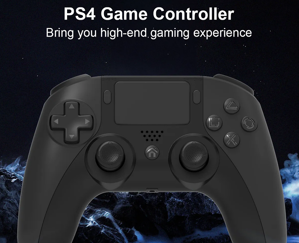 Thumbnail: TopWolf HS-PS4252BK PS4/PC Bluetooth wireless Controller