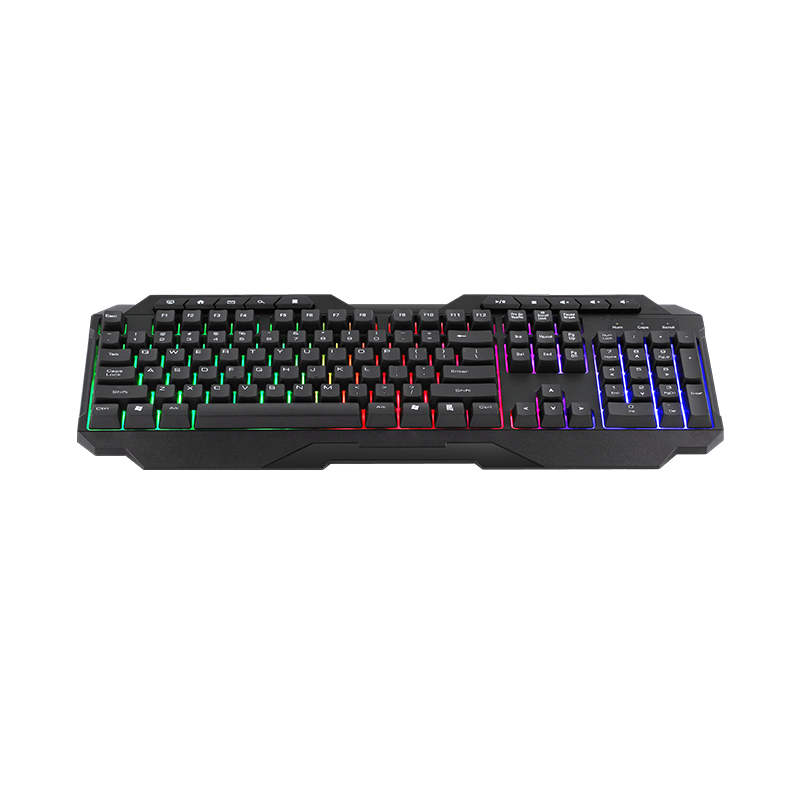 Thumbnail: Xtrike Me KB-306 EN Gaming Rainbow Keyboard