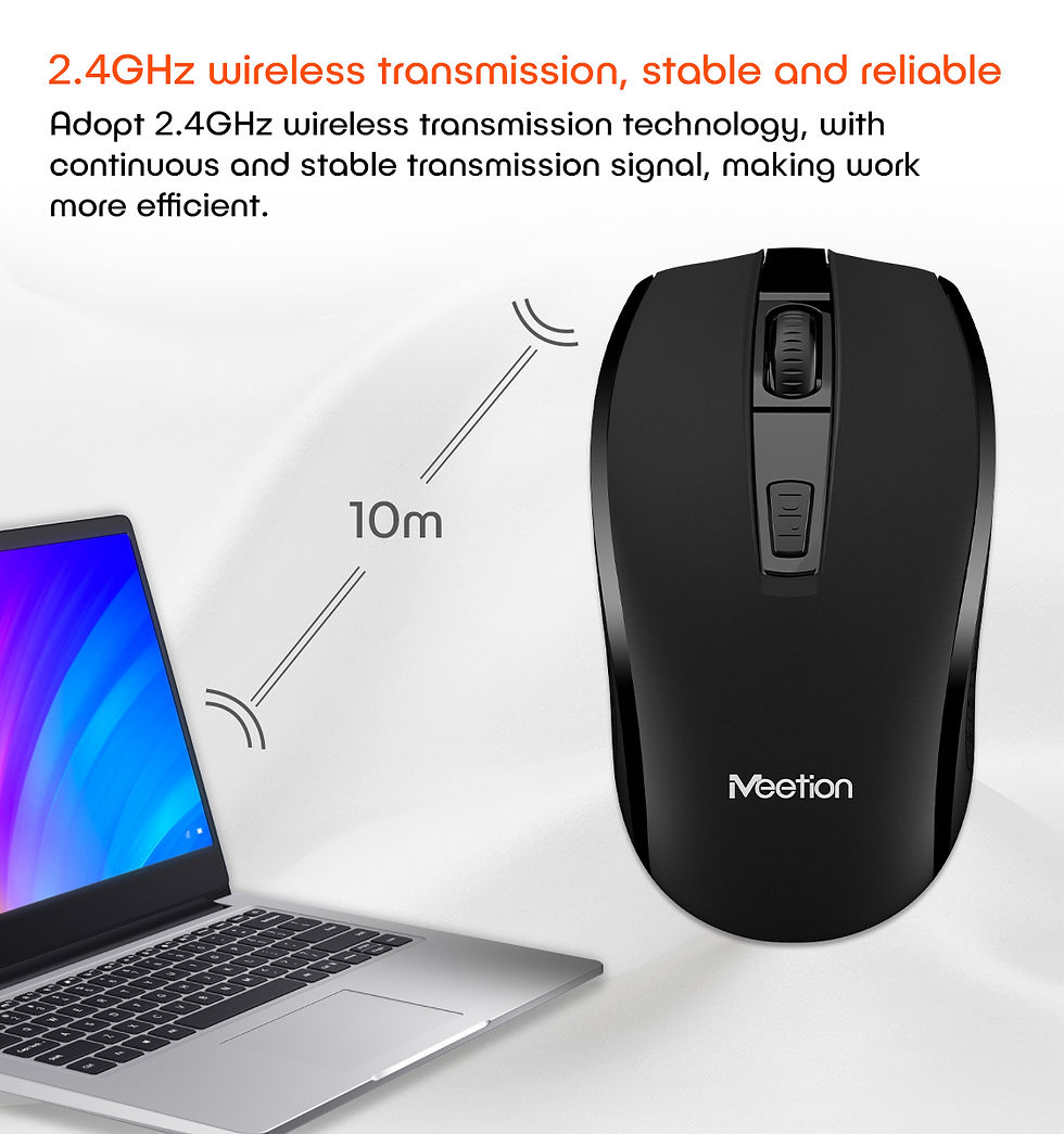 Thumbnail: Meetion Wireless Mouse R560 Gray