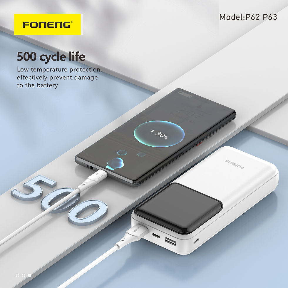 Thumbnail: Foneng 30000mAh Fast Charging Power Bank P63