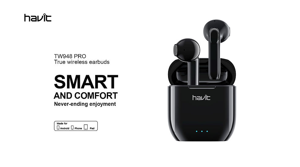 Thumbnail: Havit Wireless Earbuds TW948