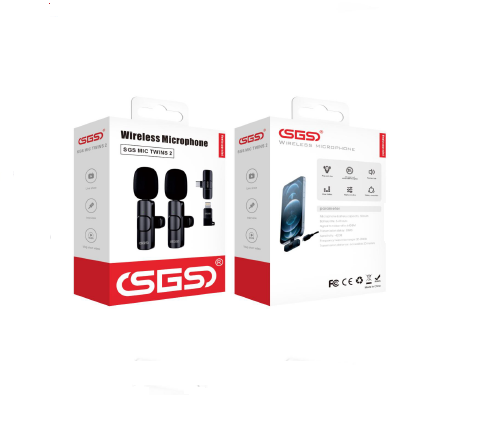 SGS MIC TWINS 2 Lavalier Wireless Microphone