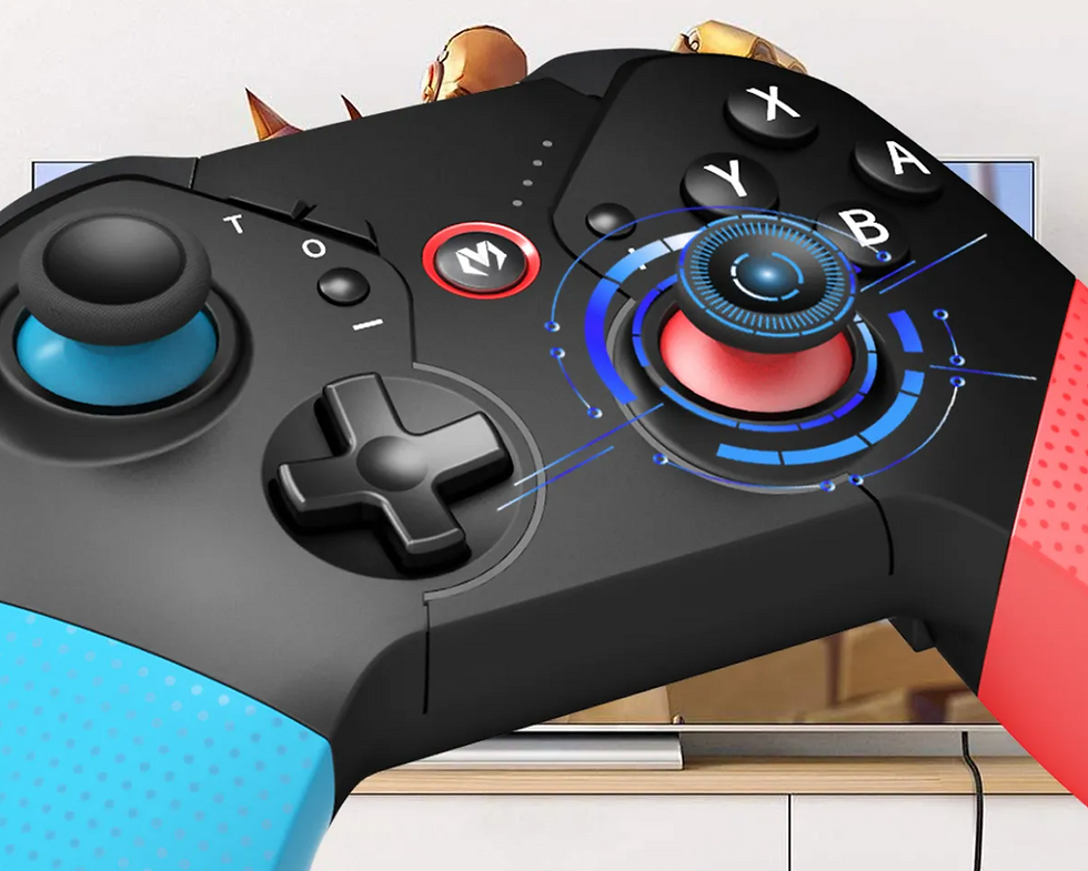 Thumbnail: TopWolf HS-SW531BK Switch/Lite/Oled/PC/Android/IOS/Steam Wireless Controller