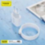 Foneng EU39 C Fast USB Charger PD20W With Type-c To Type-c Cable