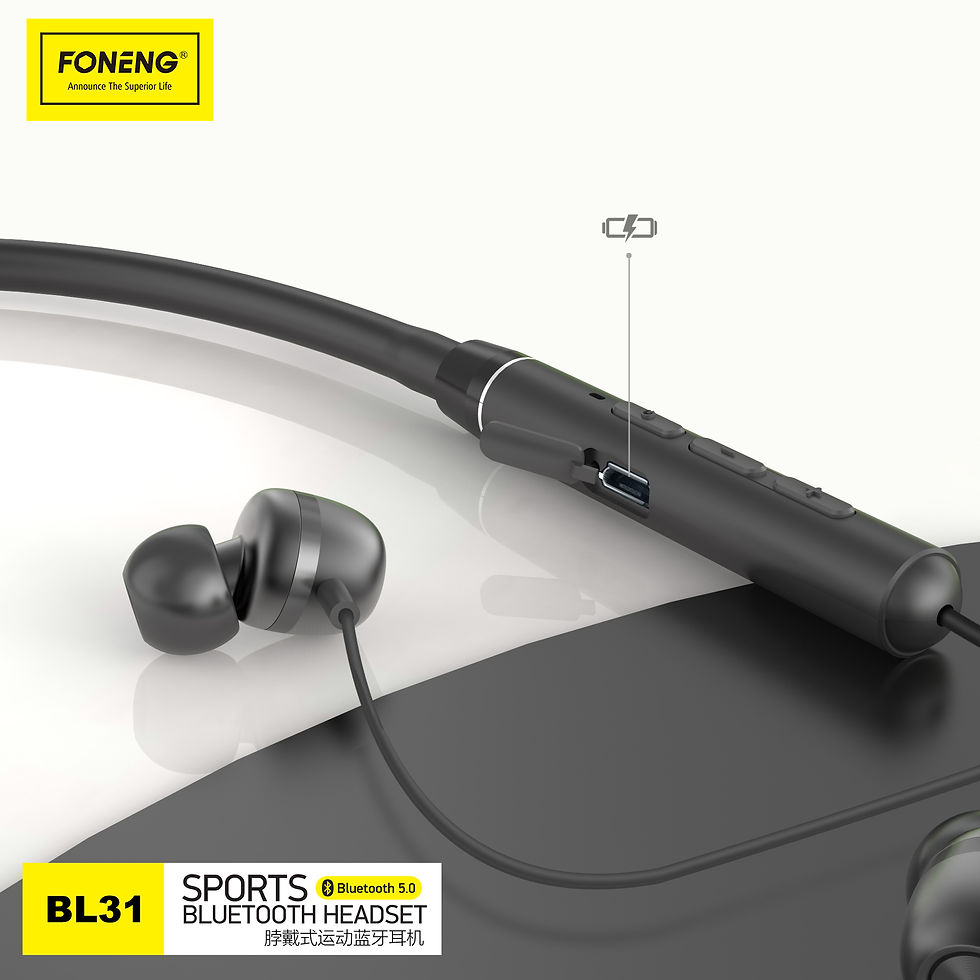 Thumbnail: Foneng Bluetooth Earphones BL31