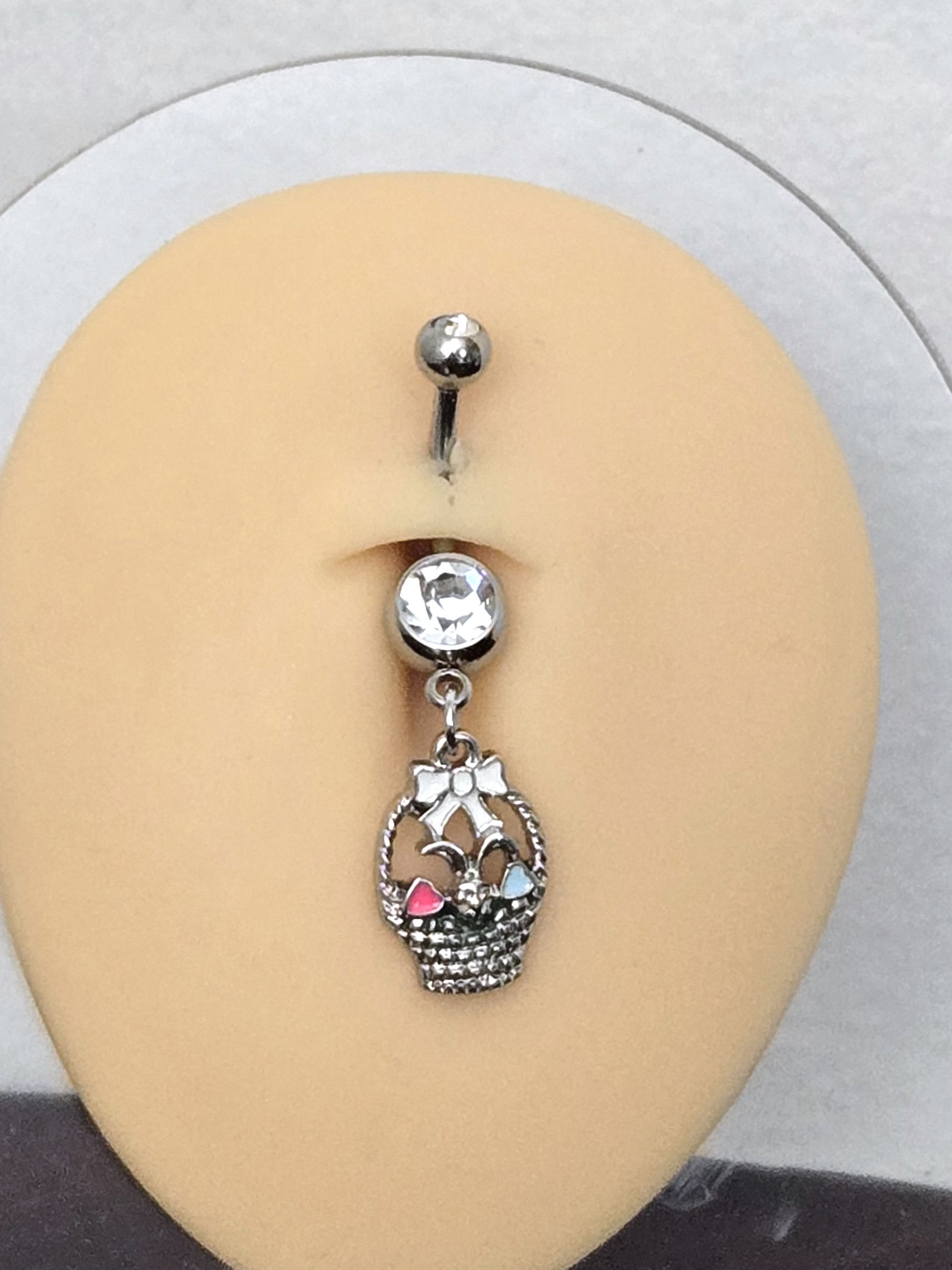 Easter Basket Belly Button Ring