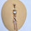 Thumbnail: Rose Gold Shooting Star Belly Button Ring