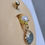 Thumbnail: Light Blue Seashell Belly Button Ring