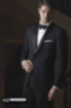 Ike Behar Black Braydon Tuxedo
