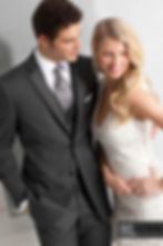 Ike Behar Charcoal Aiden Tuxedo
