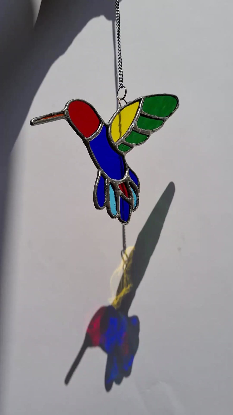 Thumbnail: Rainbow Colored Kingfisher (Sold)