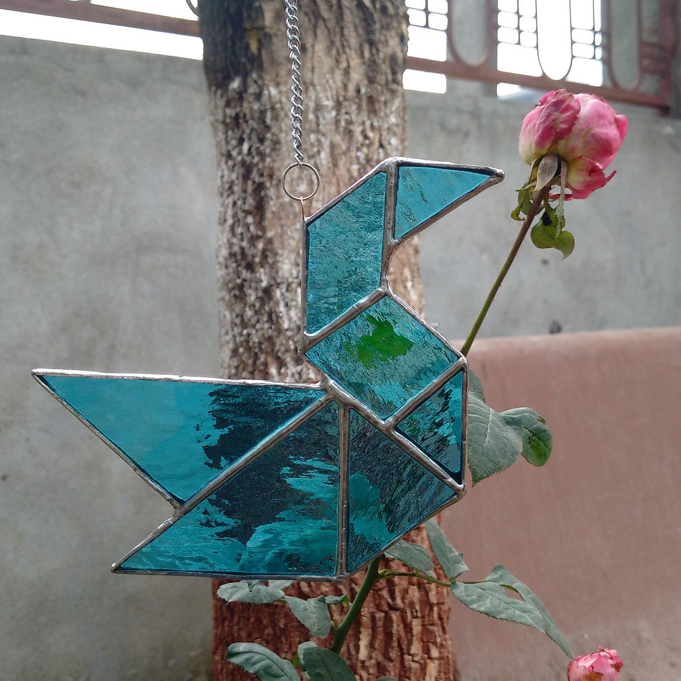 Thumbnail: Tangram Blue Bird (Sold out)
