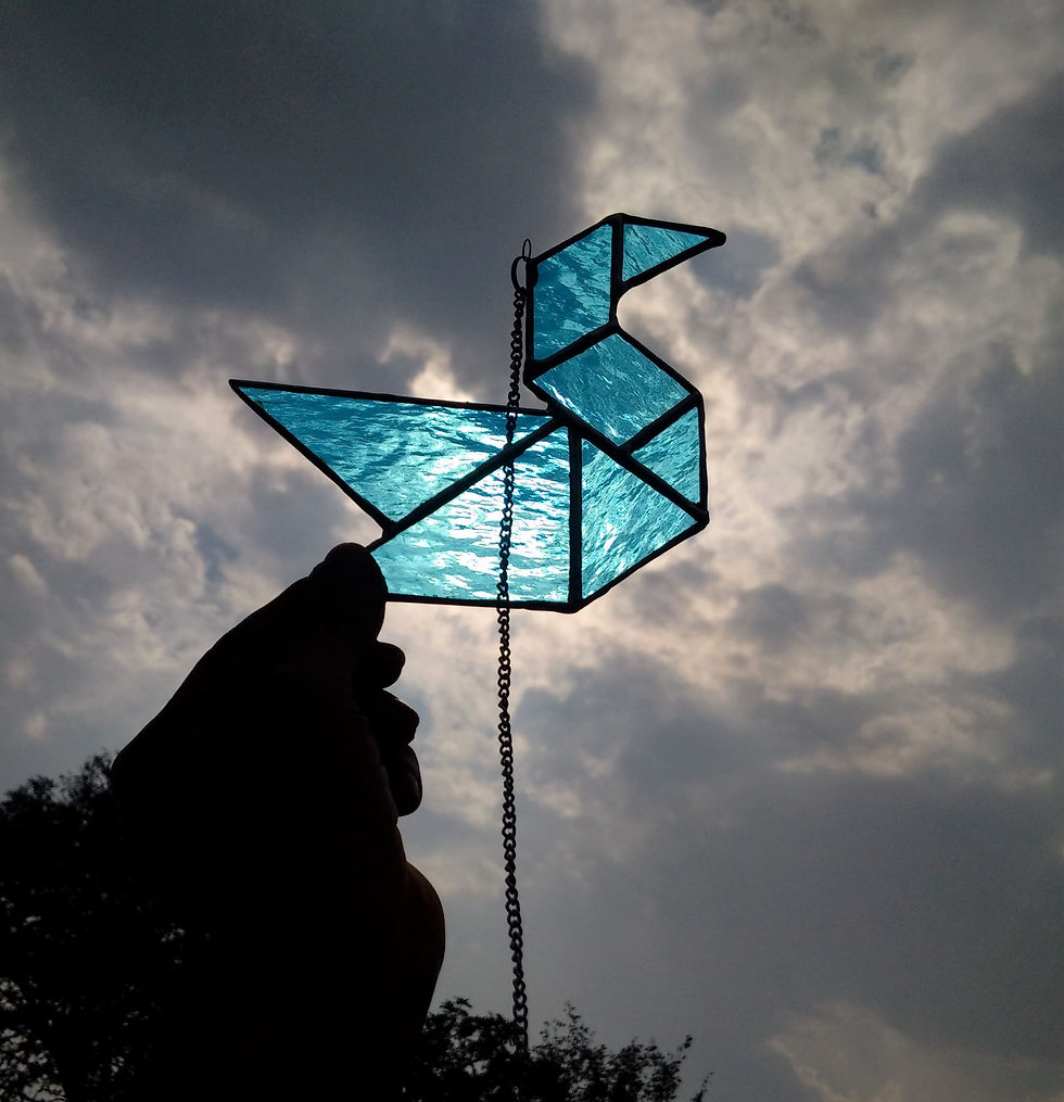 Thumbnail: Tangram Blue Bird (Sold out)