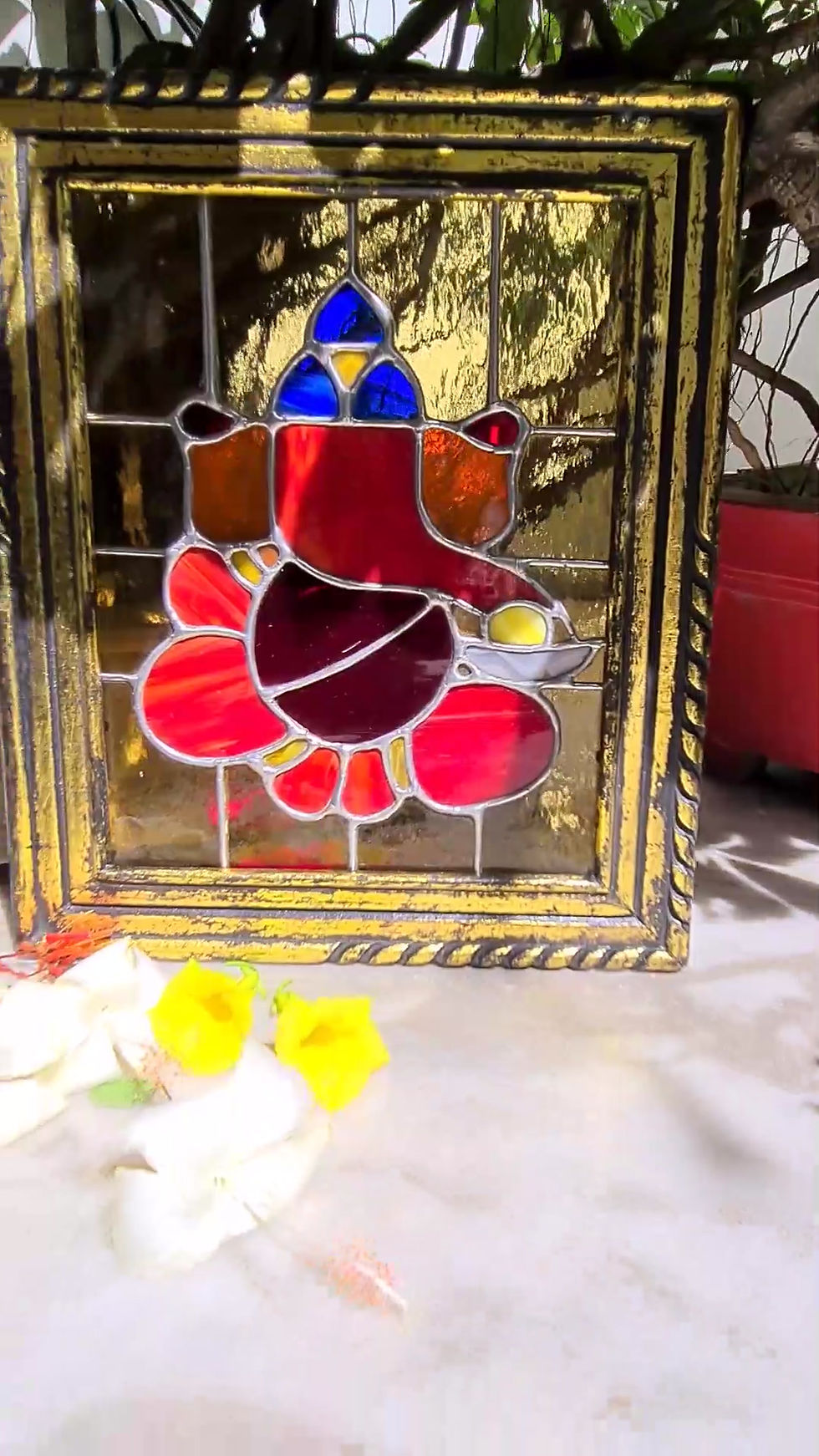 Thumbnail: Lord Ganesha with Frame (Sold)