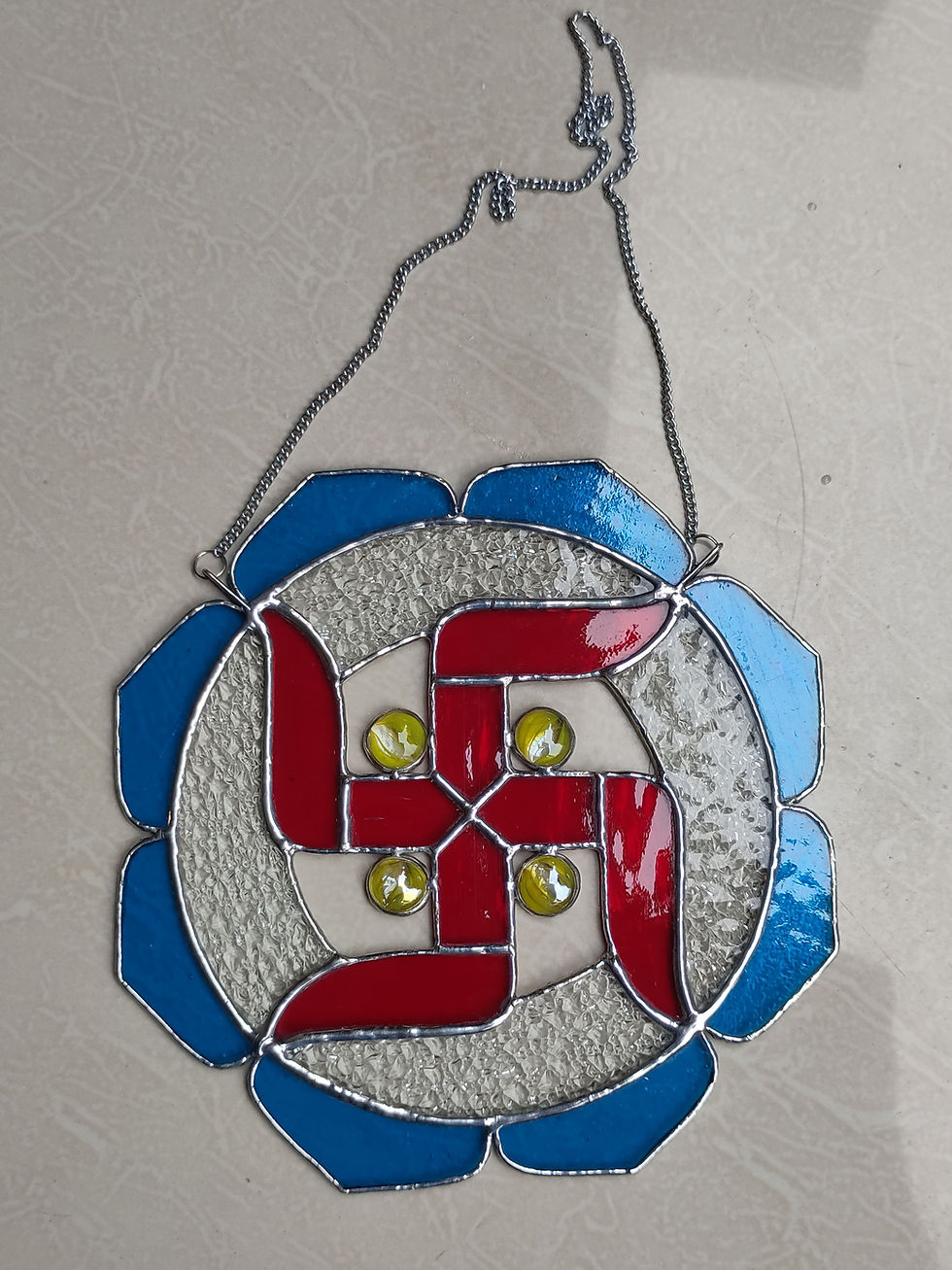 Thumbnail: Classic Swastika with Blue Crowns