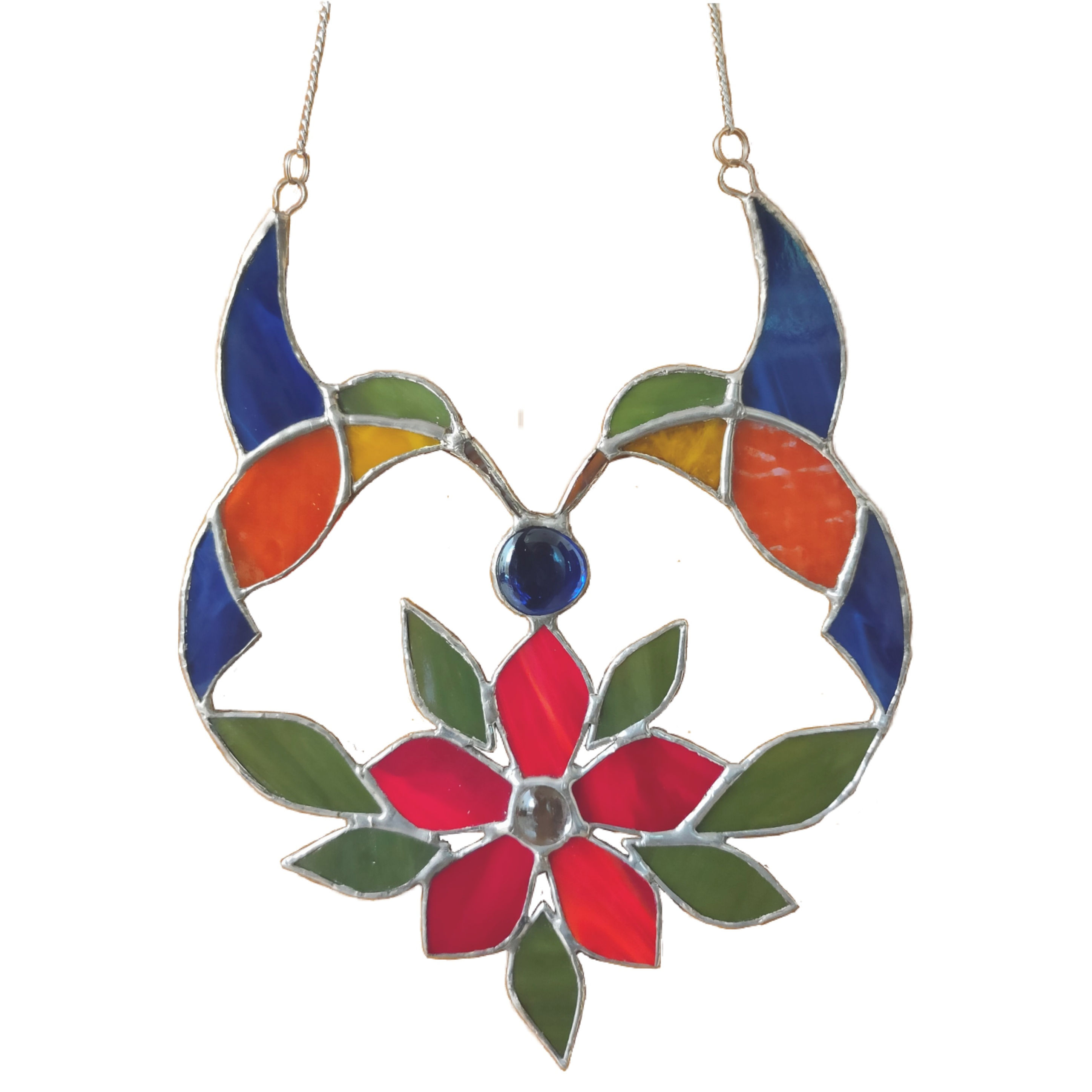 Hummingbird Floral Ring (Sold)