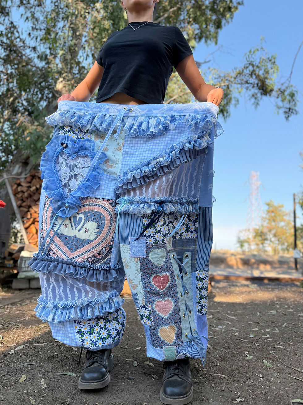 Thumbnail: Adjustable Waist Recycled Pants✨S-3/4XL✨