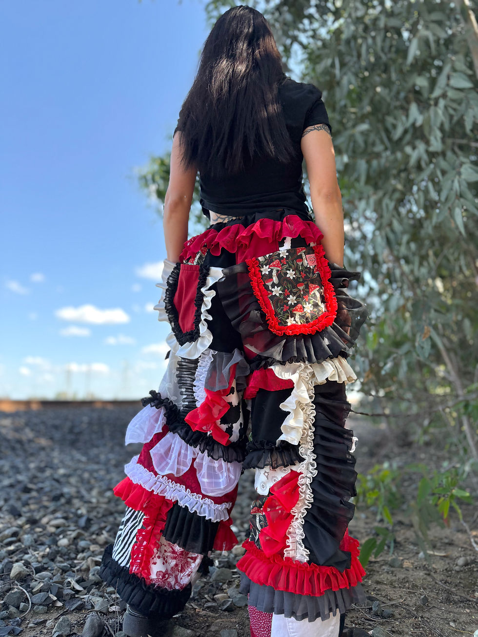 Miniatura: Recycled pants/ XS-2XL/one of one/ adjustable waist♥️