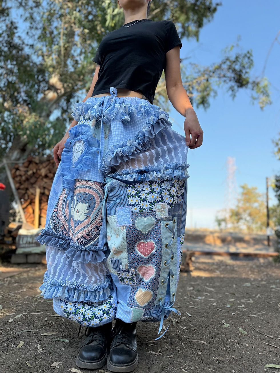 Thumbnail: Adjustable Waist Recycled Pants✨S-3/4XL✨