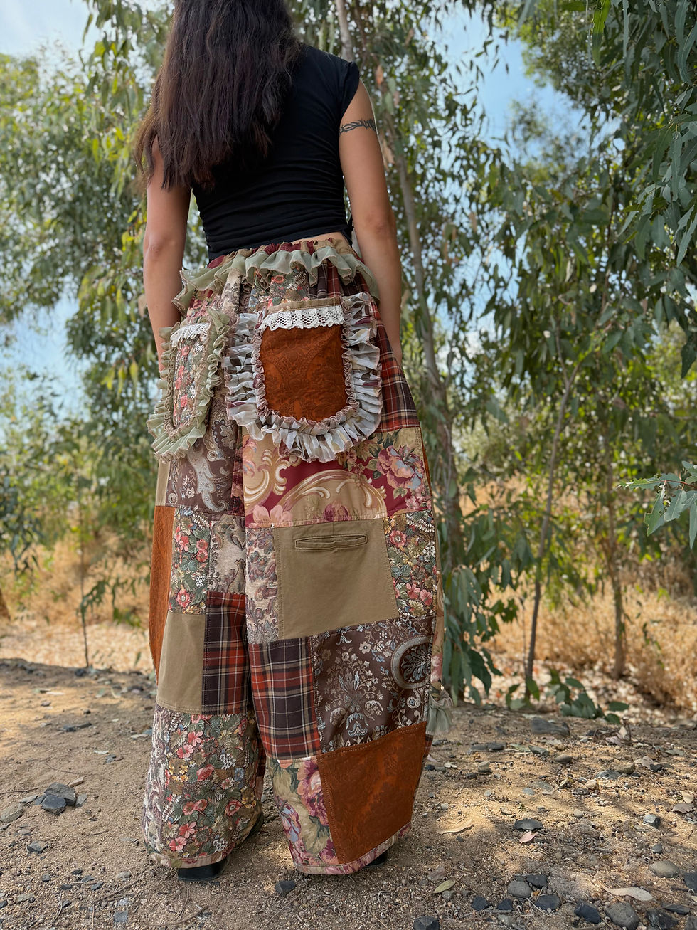 Thumbnail: Upcycled Pants/ Adjustable Waist/ S-3/4XL🪄