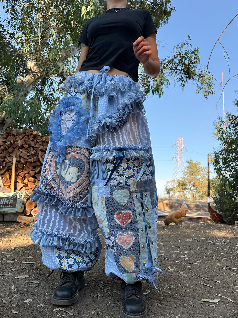 Thumbnail: Adjustable Waist Recycled Pants✨S-3/4XL✨