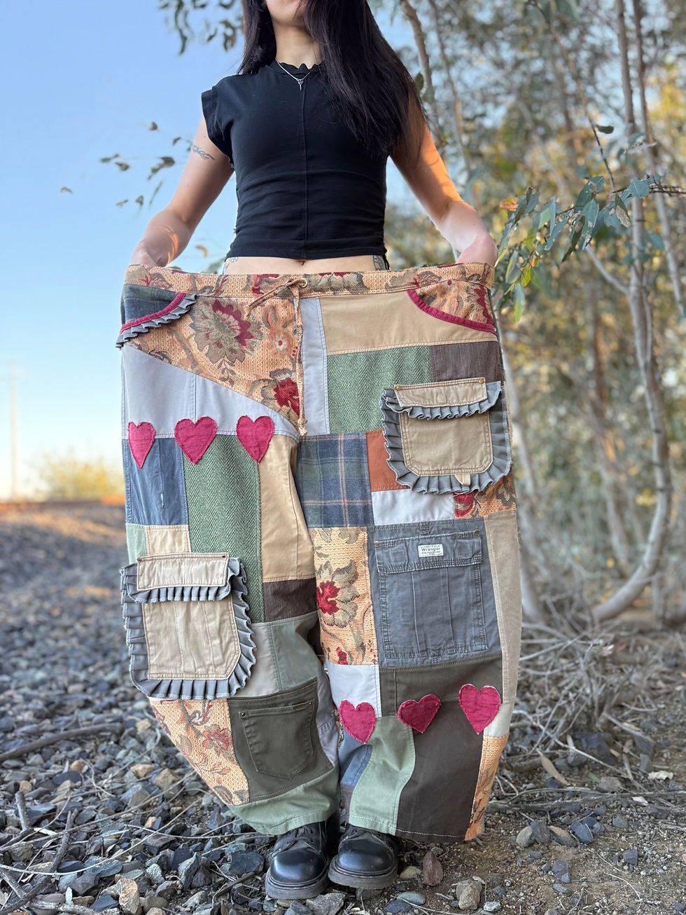 Миниатюра: Pants S-4XL/ one of one/ adjustable waist🌙