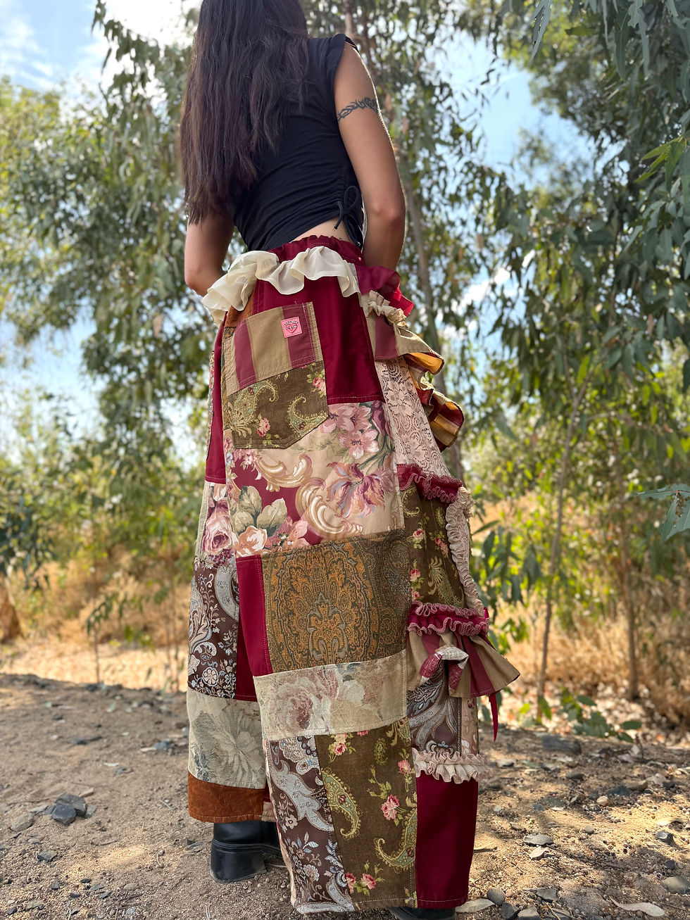 Thumbnail: Upcycled Pants/ Adjustable Waist/ S-3/4XL ♥️
