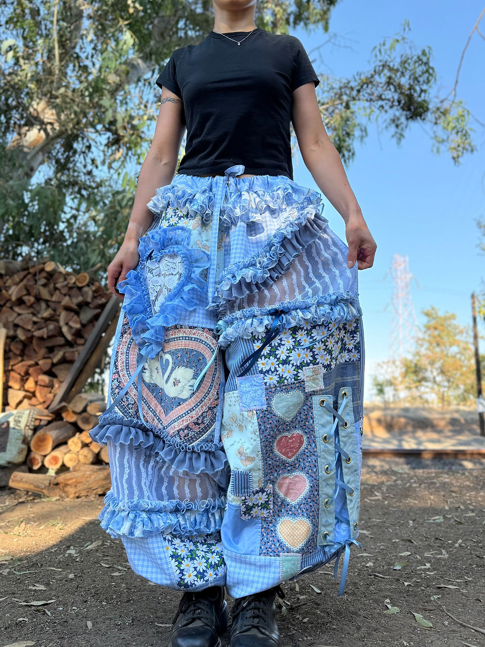 Thumbnail: Adjustable Waist Recycled Pants✨S-3/4XL✨