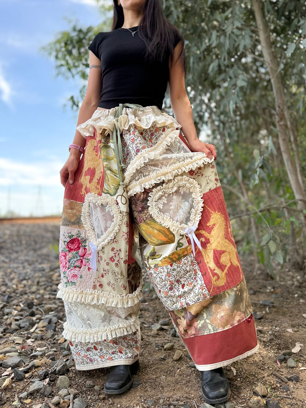 Miniaturbild: Pants S-4XL/one of one/ adjustable waist ✨