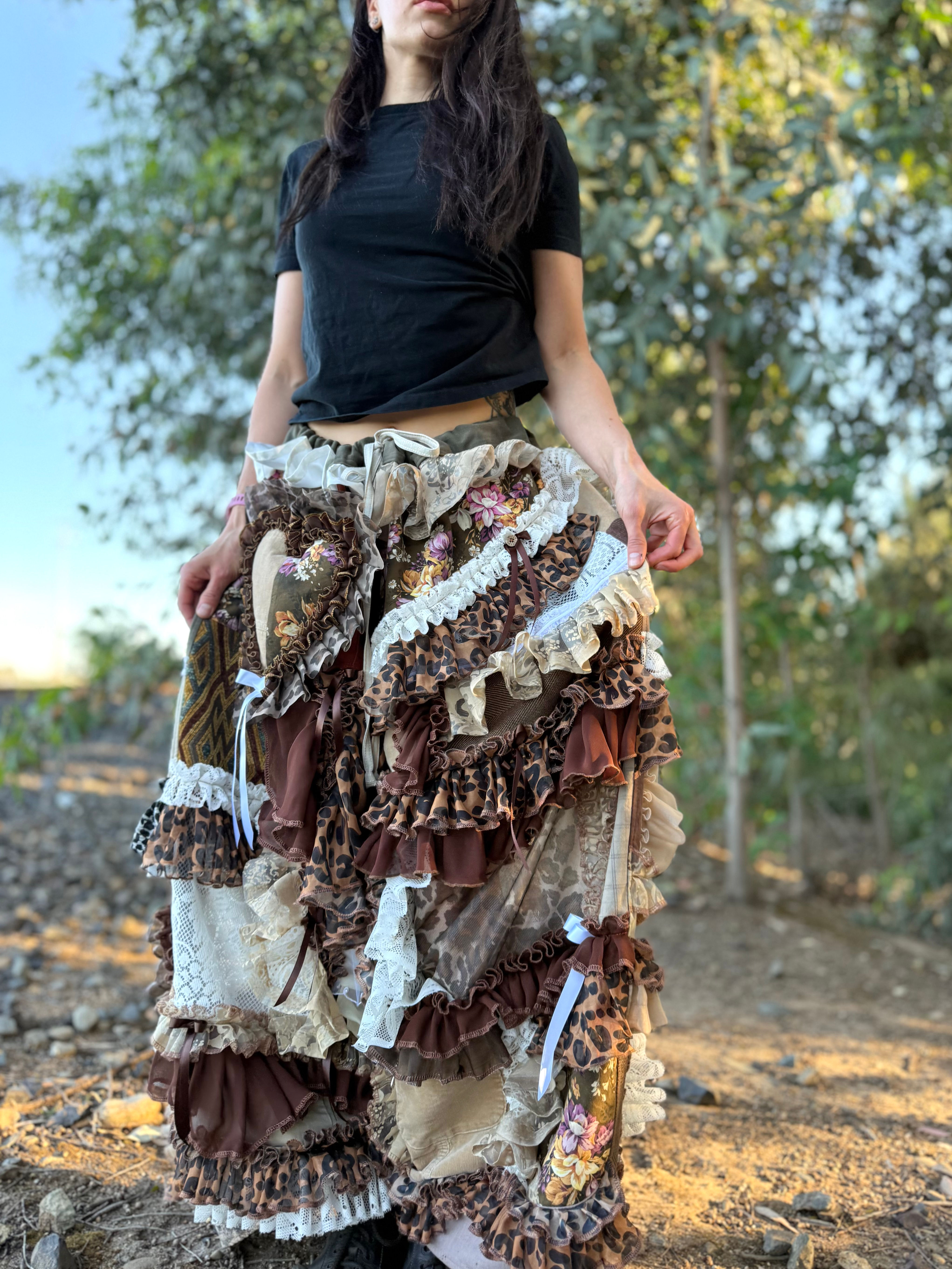 Pants S-3/4 XL/ one of one/ adjustable waist 🐆